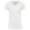 T-Shirt V Hals Fitted Dames