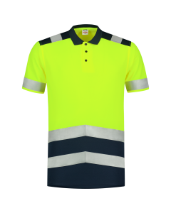 Poloshirt High Vis Bicolor