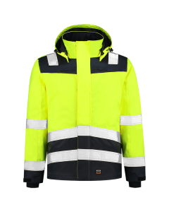 Midi Parka High Vis Bicolor